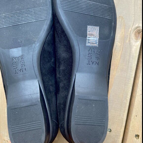 NATURALIZER Women's Black Flat Shoes - BRAND NEW, NEVER WORN - Picture 5 of 9